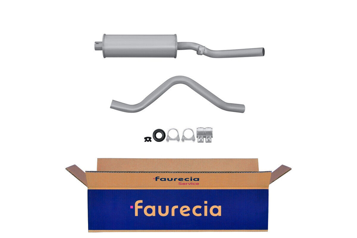 Mittelschalldämpfer Easy2Fit mit Anbauteilen HELLA für OPEL KADETT E (T85)