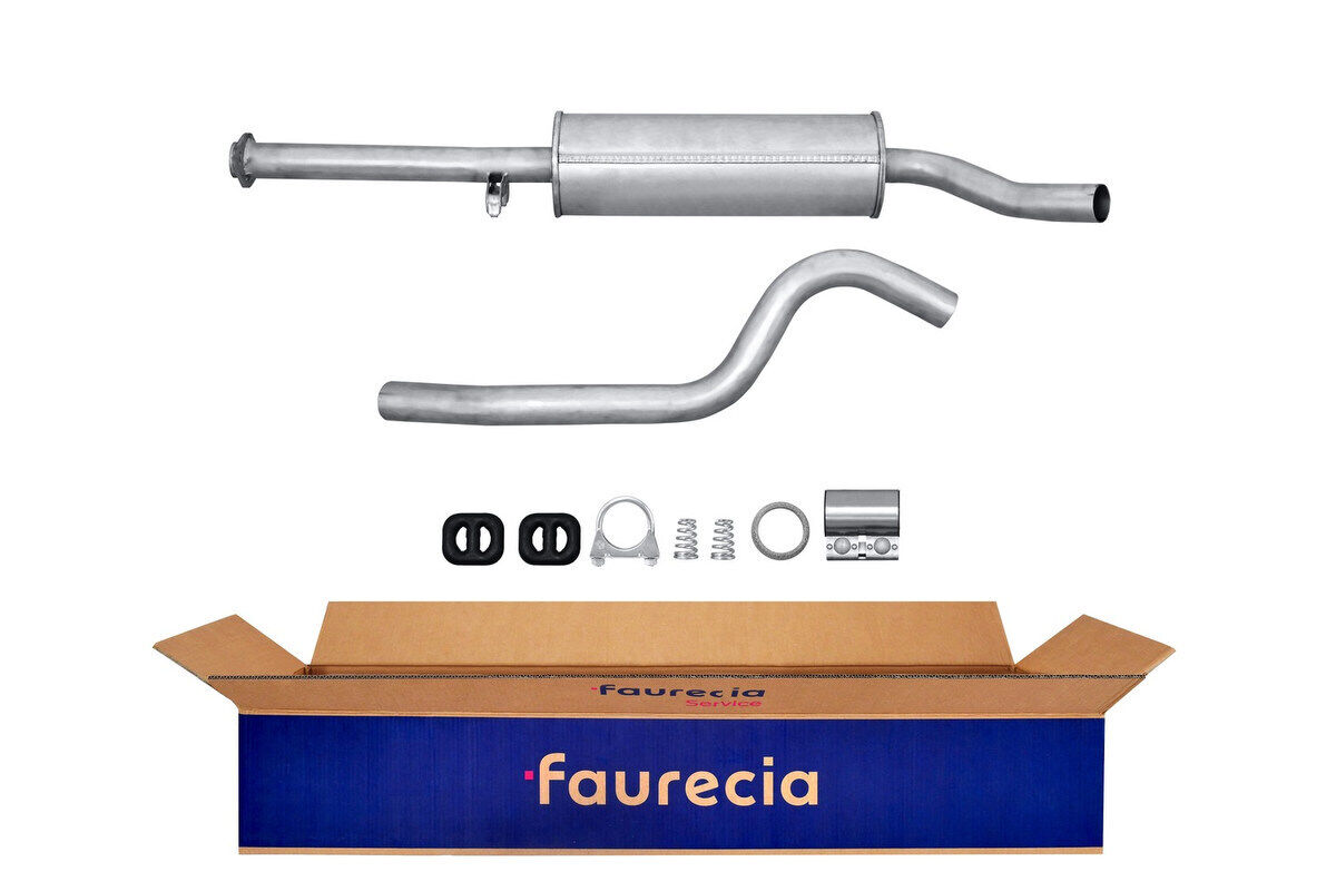 Mittelschalldämpfer Easy2Fit mit Anbauteilen HELLA für OPEL VECTRA A CC (J89)