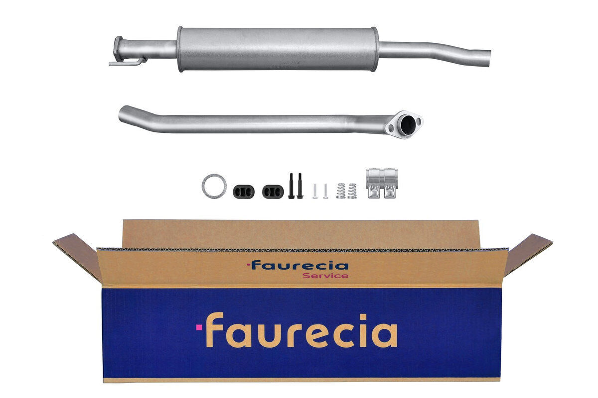Mittelschalldämpfer Easy2Fit mit Anbauteilen HELLA für OPEL VECTRA B (J96)