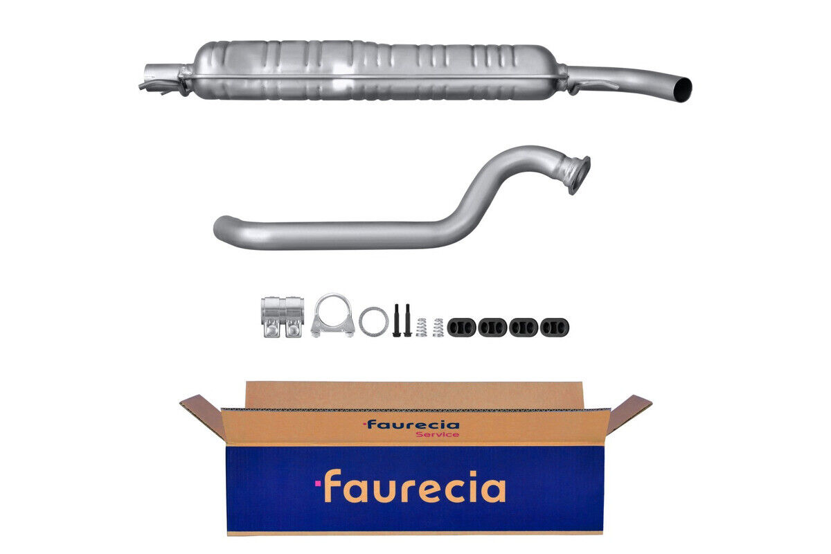 Mittelschalldämpfer Easy2Fit mit Anbauteilen HELLA für OPEL ZAFIRA A (T98)