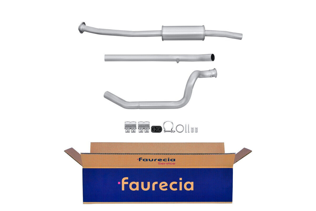 Mittelschalldämpfer Easy2Fit mit Anbauteilen HELLA für PEUGEOT 206 SW (2E/K)