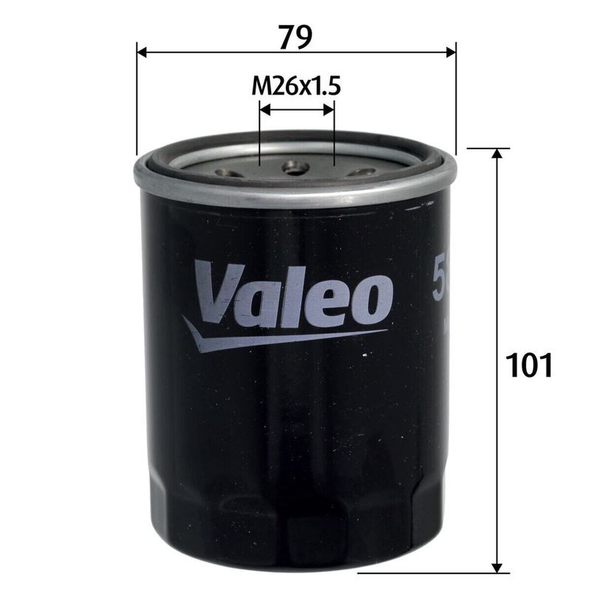 Ölfilter Anschraubfilter VALEO für D-MAX II