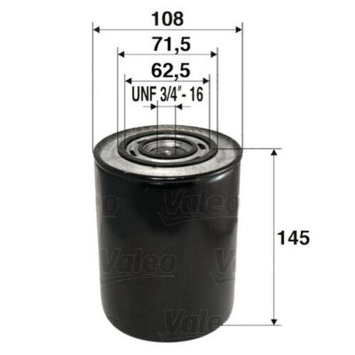 Ölfilter Anschraubfilter VALEO für DAILY II