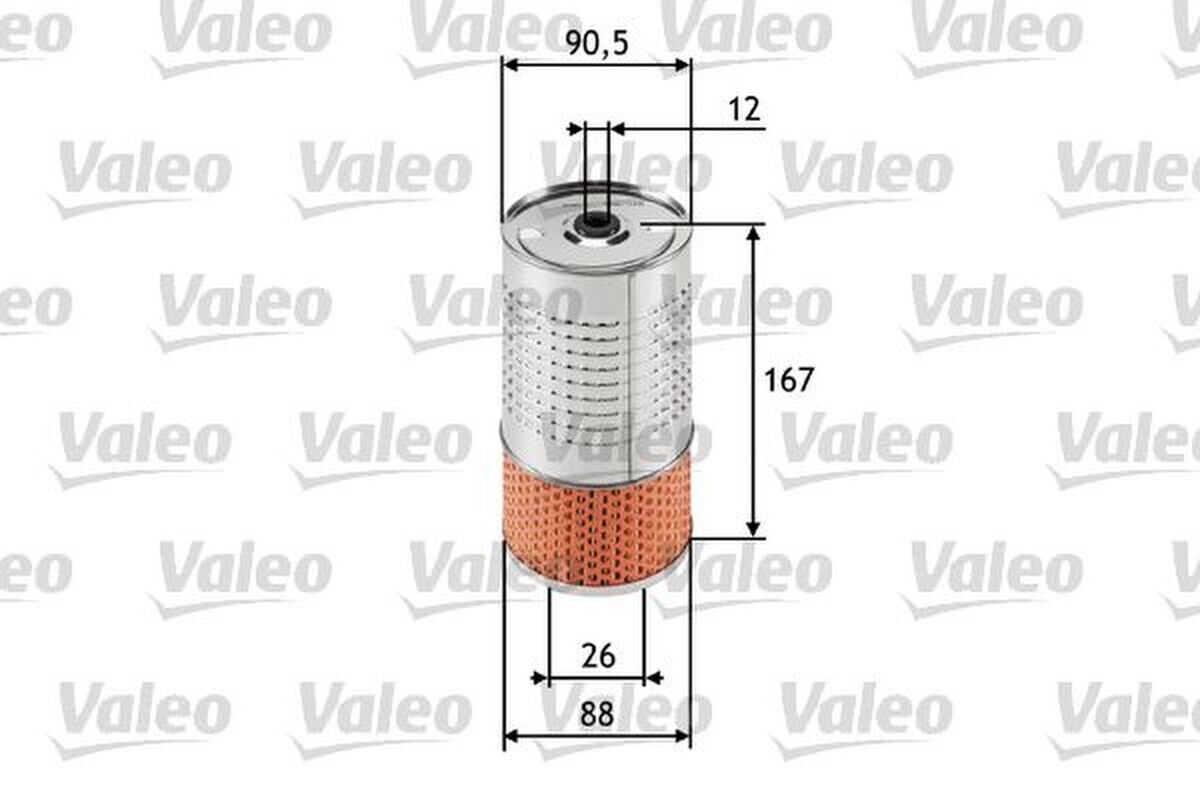Ölfilter Filtereinsatz VALEO für MERCEDES 124 Stufenheck