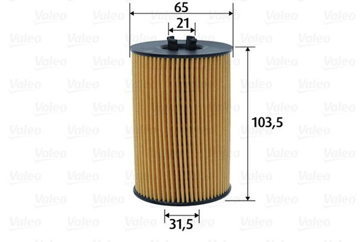 Ölfilter Filtereinsatz VALEO für SKODA OCTAVIA III