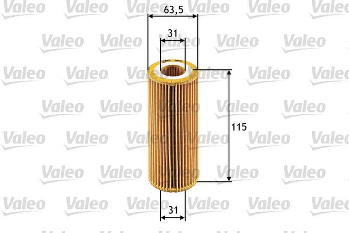 Ölfilter mit Dichtung Filtereinsatz VALEO für ALFA ROMEO 159