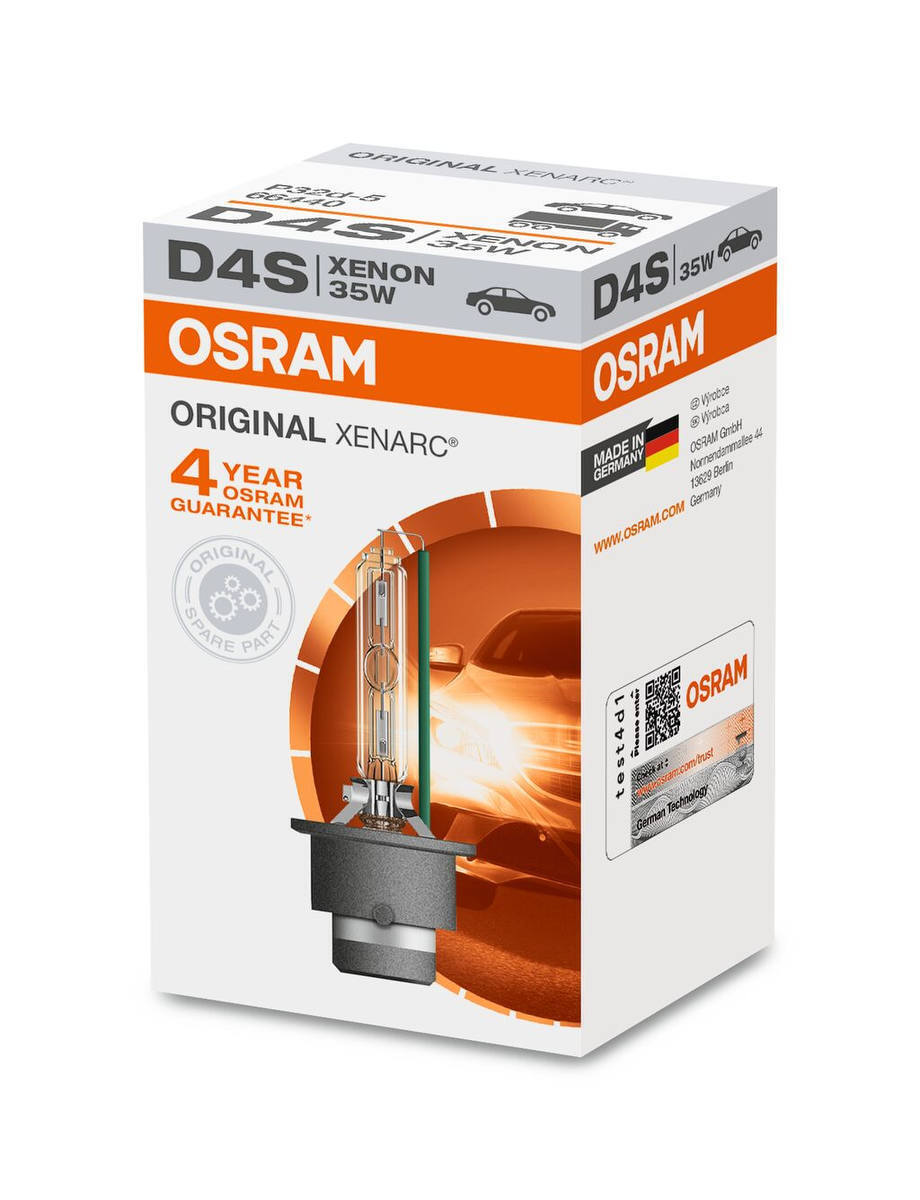 OSRAM XENARC ORIGINAL Lampe D4S 42V 35W 3200lm 66440