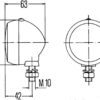 Positionsleuchte Halogen HELLA für AGCO