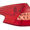 Rücklicht links Glühlampen-Technologie HELLA für CITROEN C5 III Break (RW_)