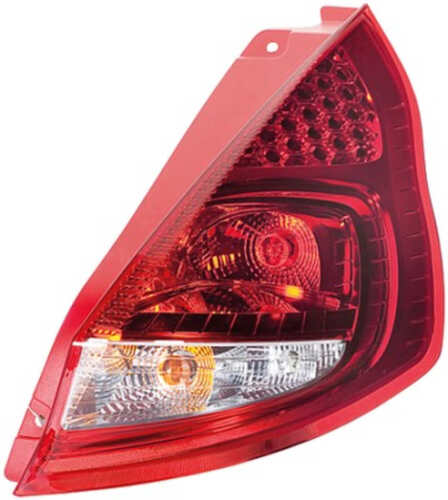 Rücklicht links Glühlampen-Technologie HELLA für FORD FIESTA VI (CB1/ CCN)