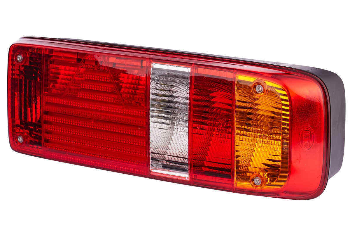 Rücklicht rechts mit Hybridtechnologie HELLA für Anhänger für DAF SCANIA KEMPF