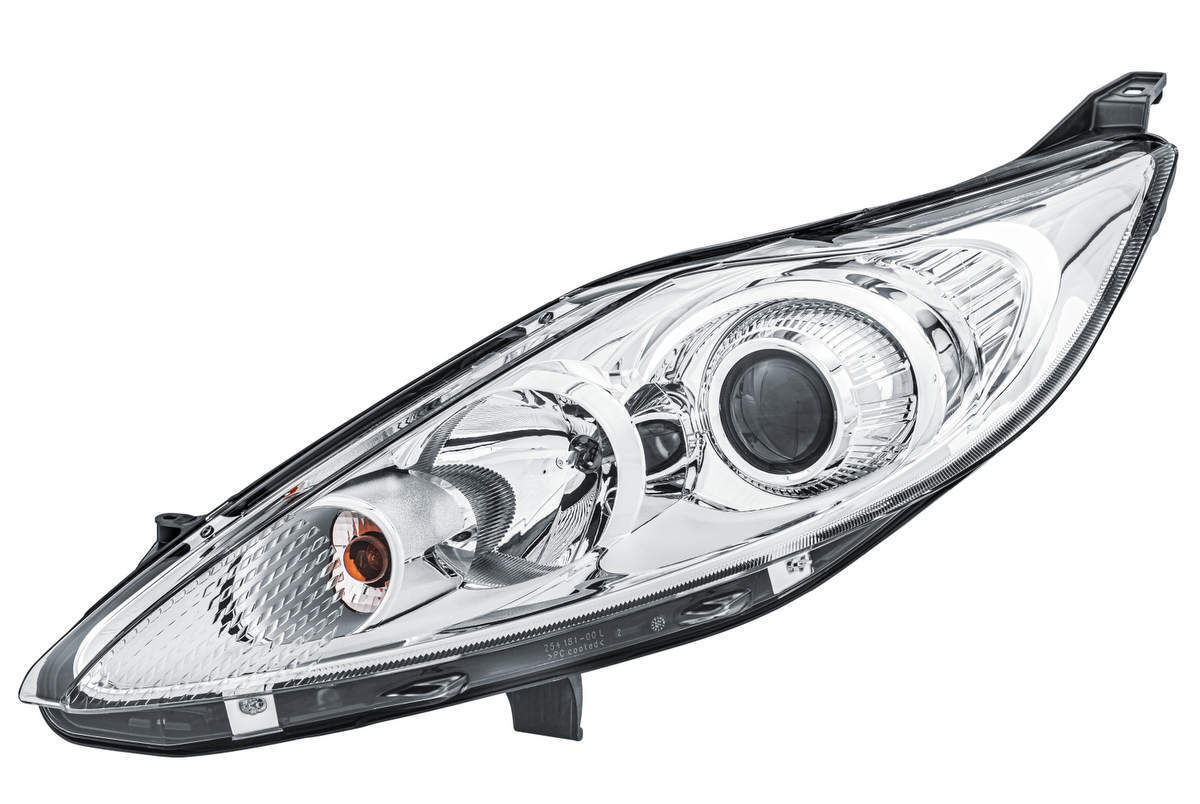 Scheinwerfer Halogen DE FF HELLA für FORD FIESTA VI (CB1, CCN) Van links