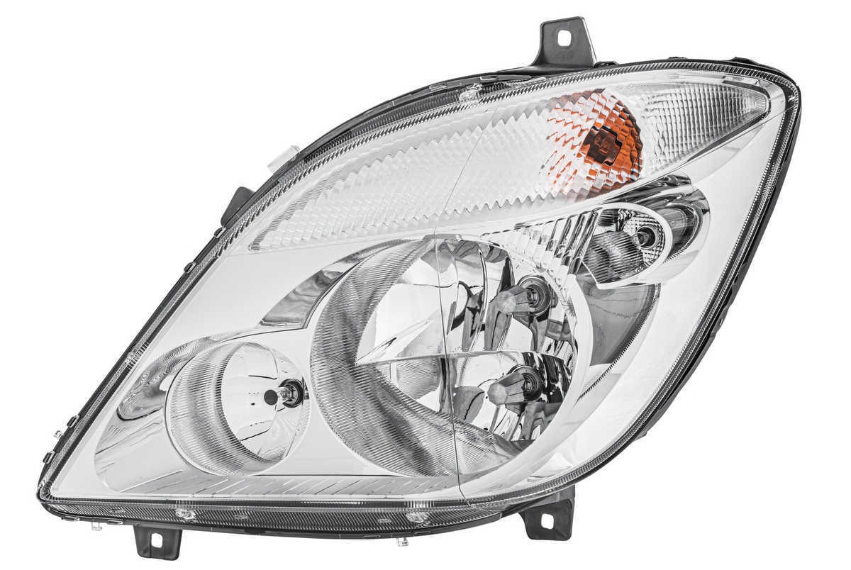 Scheinwerfer Halogen FF HELLA für MERCEDES-BENZ SPRINTER (B906) links