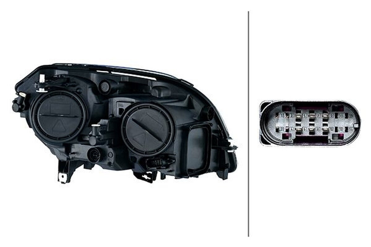 Scheinwerfer links Glühlampen-Technologie HELLA für MERCEDES GLK-KLASSE