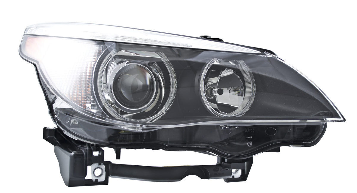 Scheinwerfer rechts Bi-Xenon Halogen LED HELLA für BMW 5 (E60)