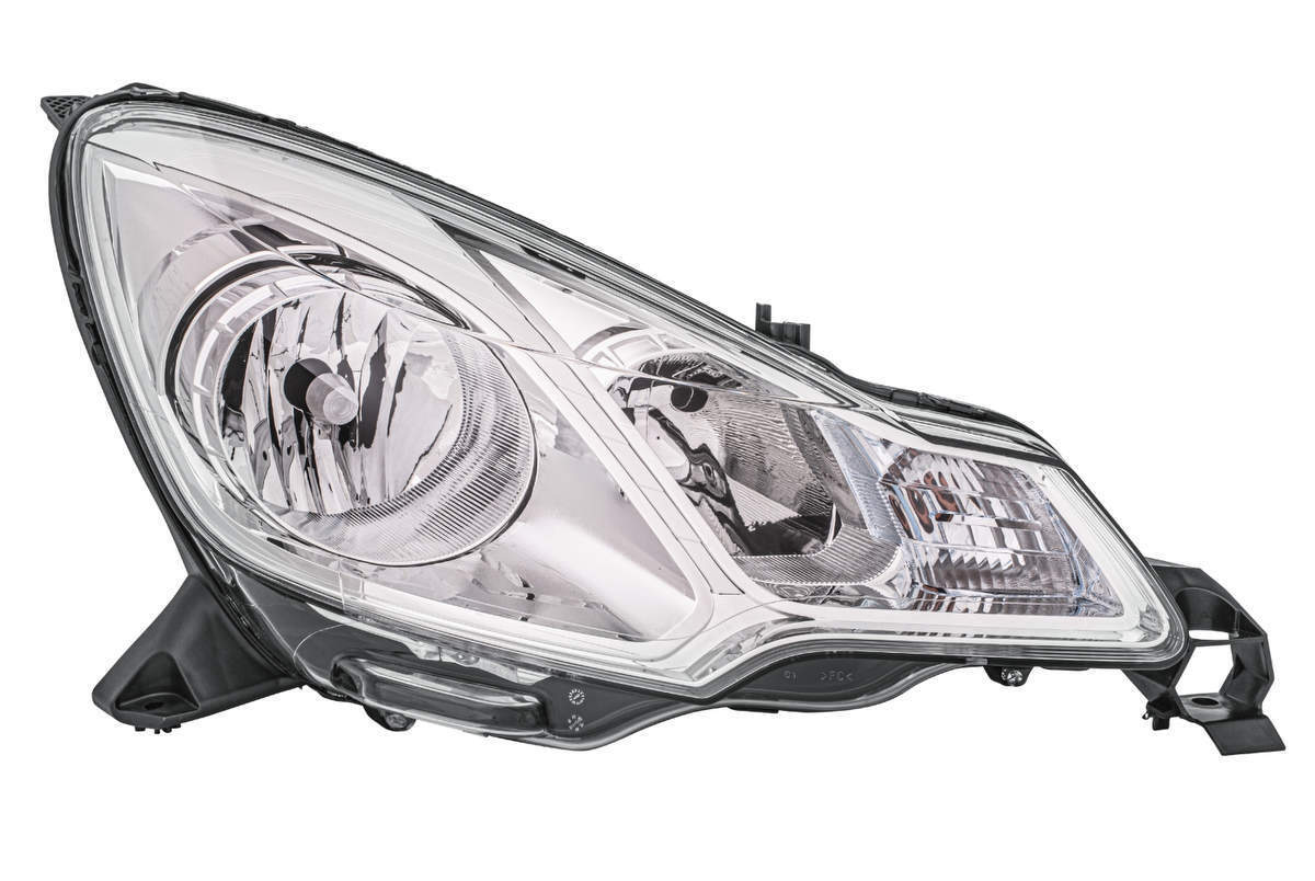 Scheinwerfer rechts Glühlampen-Technologie HELLA für CITROEN C3 II (SC_)