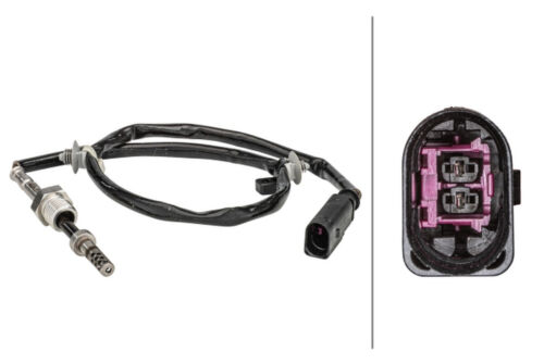 Sensor Abgastemperatur 2-polig HELLA für AUDI A4 B8 Avant (8K5)