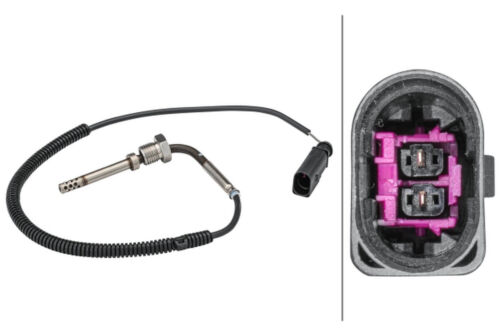 Sensor Abgastemperatur 2-polig HELLA für AUDI A6 C6 (4F2)