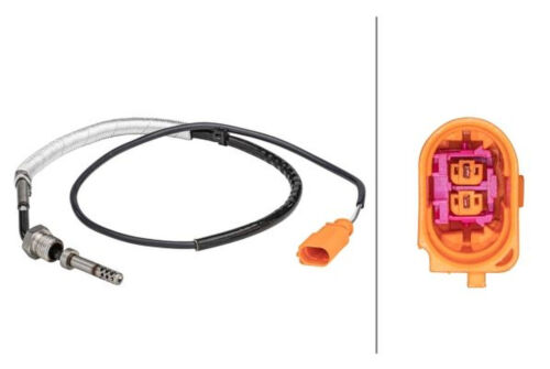 Sensor Abgastemperatur 2-polig HELLA für VW POLO (9N_/ 9A_)