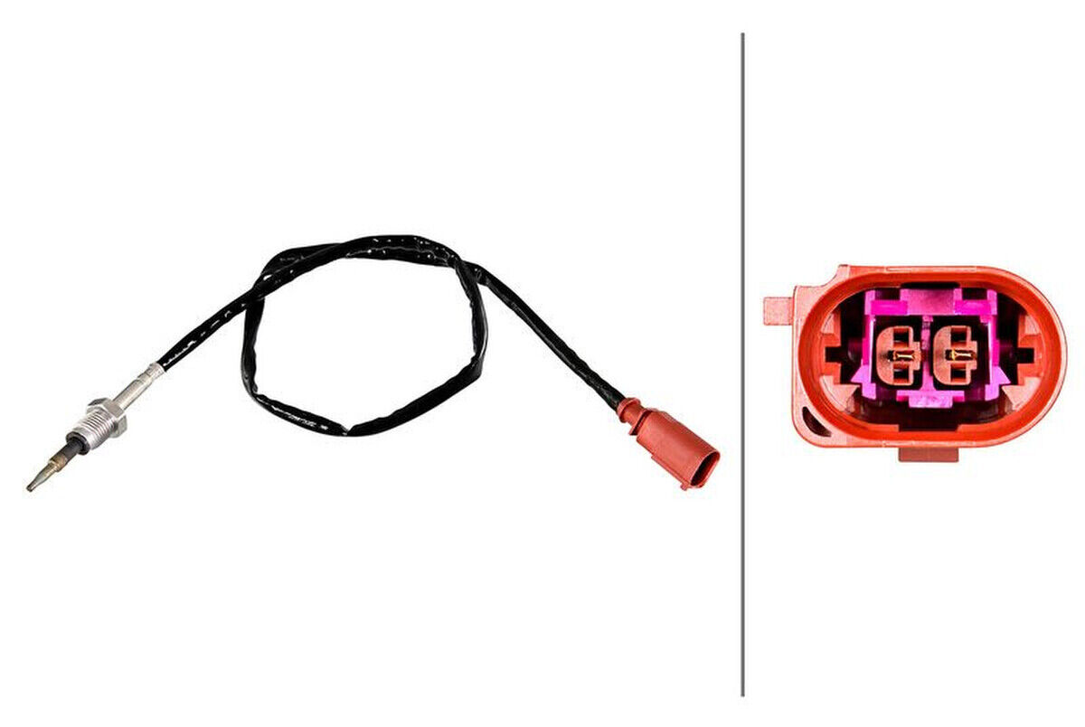 Sensor Abgastemperatur 625mm HELLA für VW ARTEON