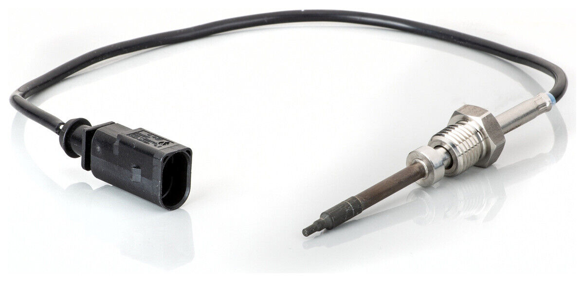 Sensor Abgastemperatur geschraubt 360mm 2 polig HELLA für AUDI A6