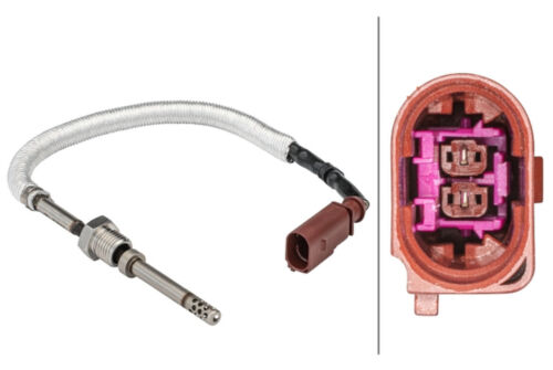 Sensor Abgastemperatur geschraubt HELLA für AUDI A4 B8