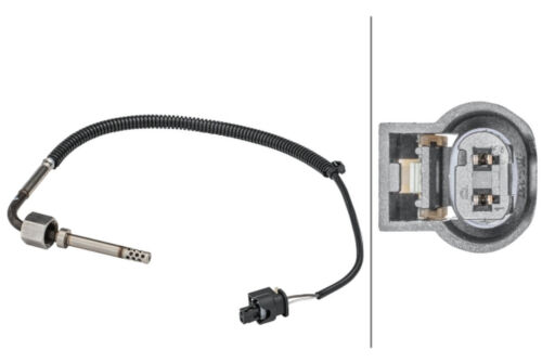 Sensor Abgastemperatur geschraubt HELLA für MERCEDES E-KLASSE