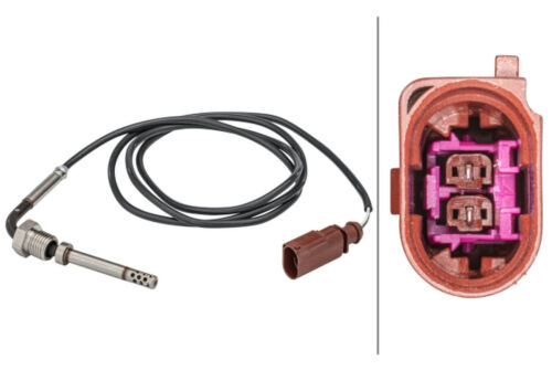 Sensor Abgastemperatur geschraubt HELLA für PORSCHE CAYENNE