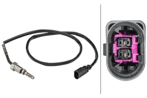 Sensor Abgastemperatur geschraubt HELLA für VW POLO V
