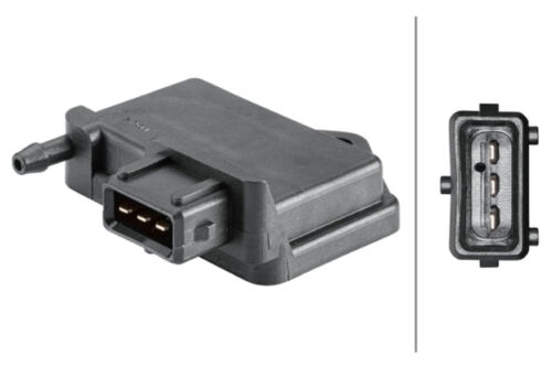 Sensor Ladedruck 3-polig HELLA für CITROEN SAXO (S0/ S1)