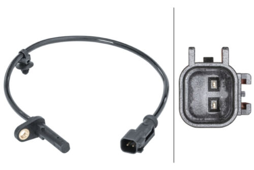 Sensor Raddrehzahl hinten 2-polig HELLA für FORD TRANSIT CUSTOM V362 Bus