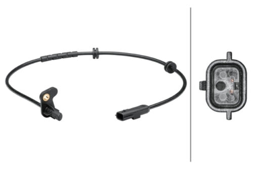Sensor Raddrehzahl hinten 2-polig HELLA für RENAULT CLIO IV (BH_)