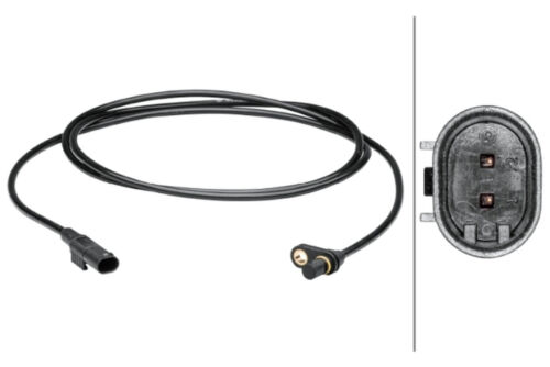 Sensor Raddrehzahl hinten 2polig HELLA für MERCEDES SPRINTER 3/5-t