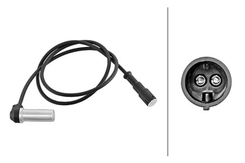 Sensor Raddrehzahl hinten HELLA für DAF FORD MACK MAN SCANIA VAN HOOL VOLVO