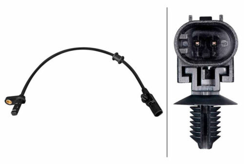 Sensor Raddrehzahl mit Klammer Hallsensor HELLA für AUDI A8 D3
