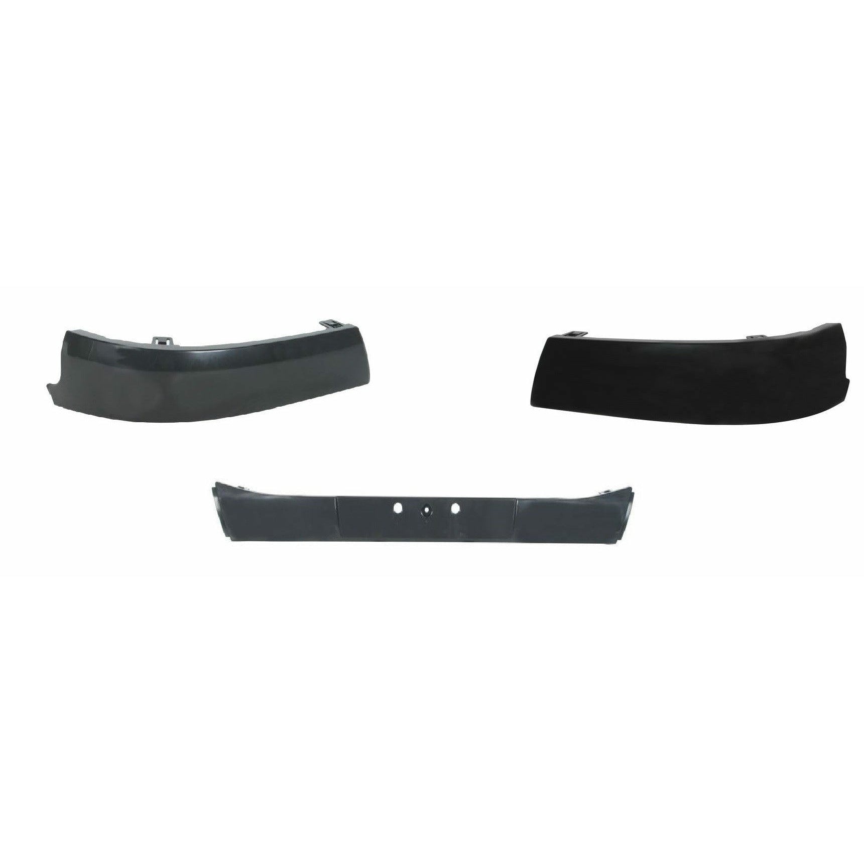 Set Spoiler Mittelteil + rechts + links glatt, Passend lkw volvo FH4 FM4