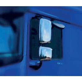 Spiegelabdeckung Satz für DAF XF 106 Edelstahl