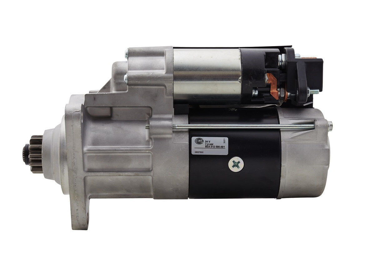 Starter 7kW Zähne 12 Flansch 92mm HELLA für SCANIA