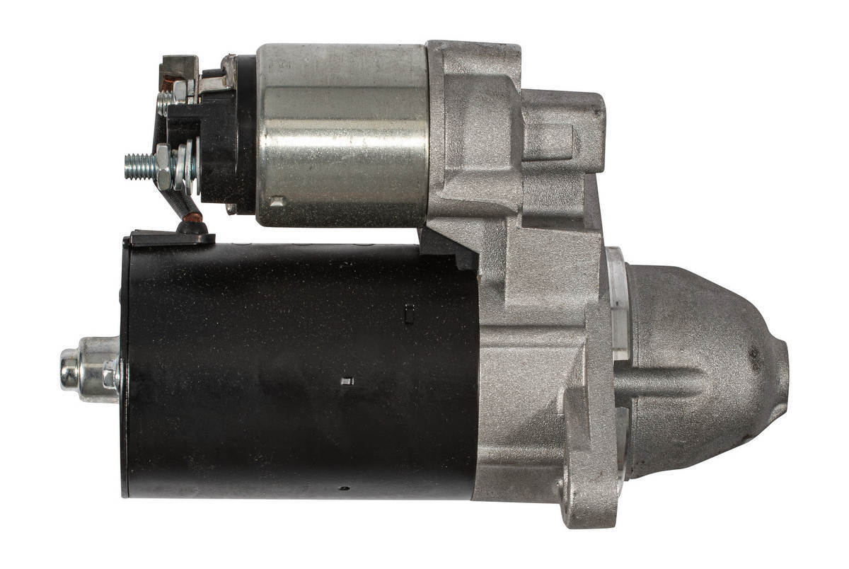 Starter HELLA 1,1kW 9 Zähne Flansch 74mm für VOLVO CASE IH HITACHI PERKINS JCB