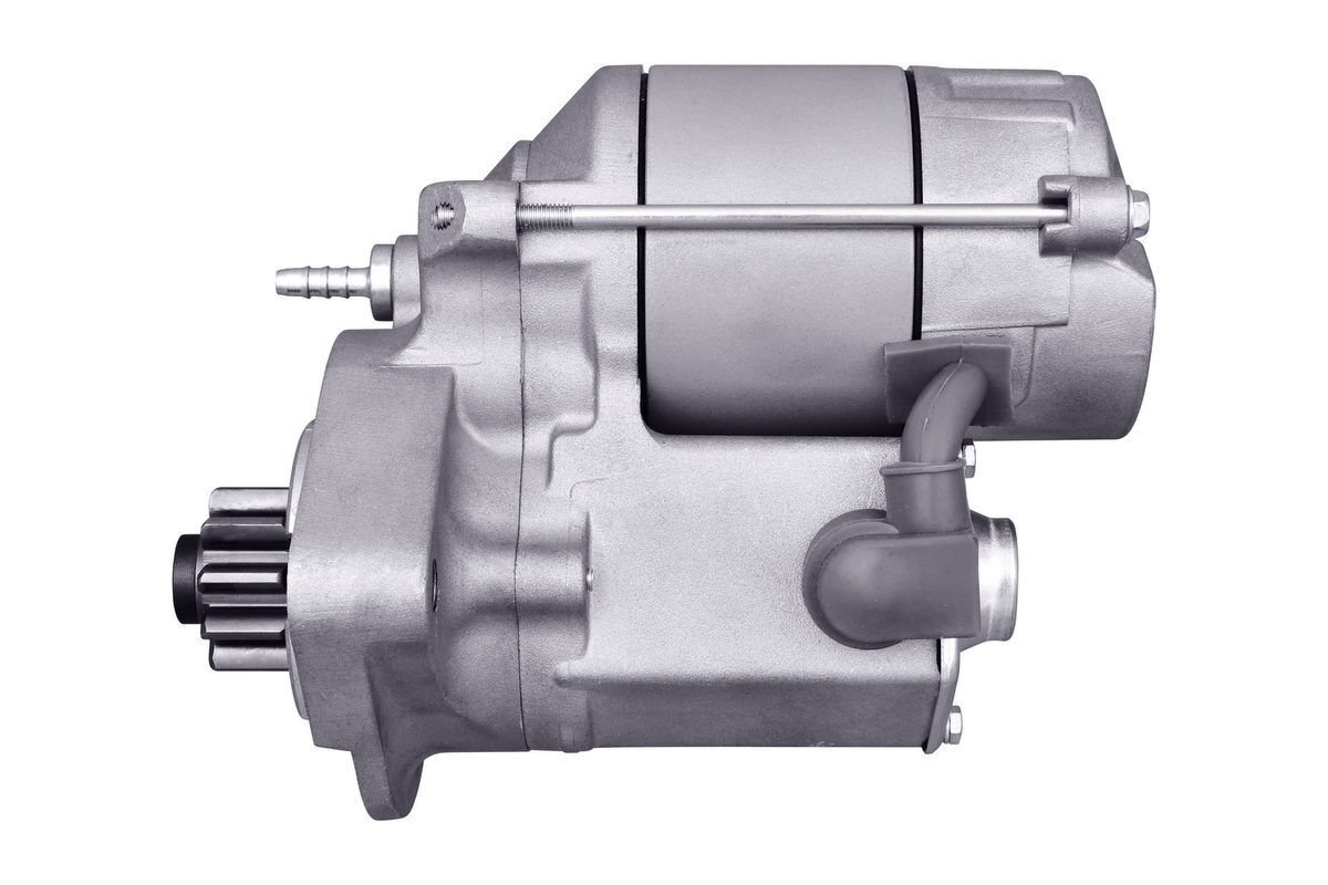 Starter HELLA 1,4kW 10 Zähne Flansch 62mm für LAND ROVER RANGE ROVER SPORT I