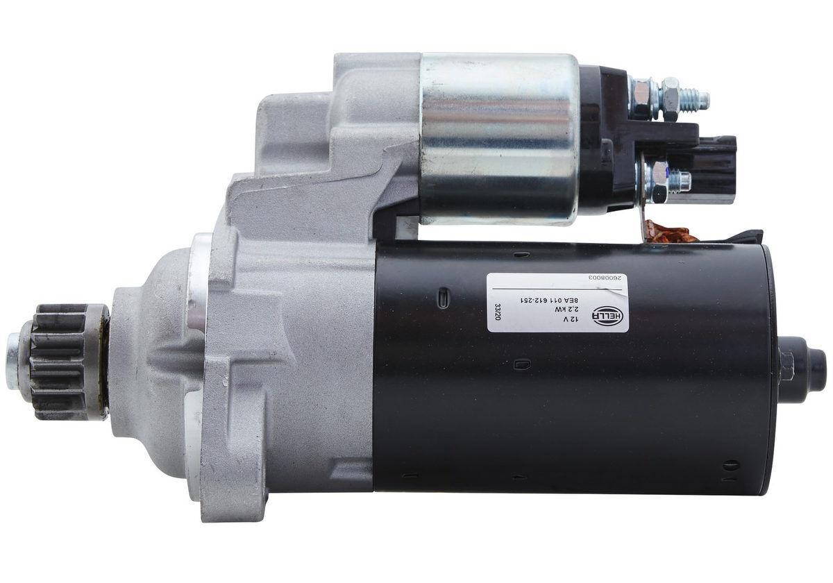 Starter HELLA 2,2kW 13 Zähne Flansch 79mm für SEAT TOLEDO IV (KG3)