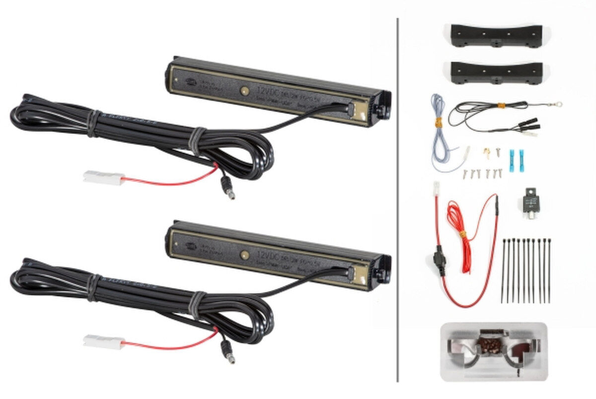Tagfahrleuchtensatz Fahrzeugfront LED HELLA 2PT 980 970-821