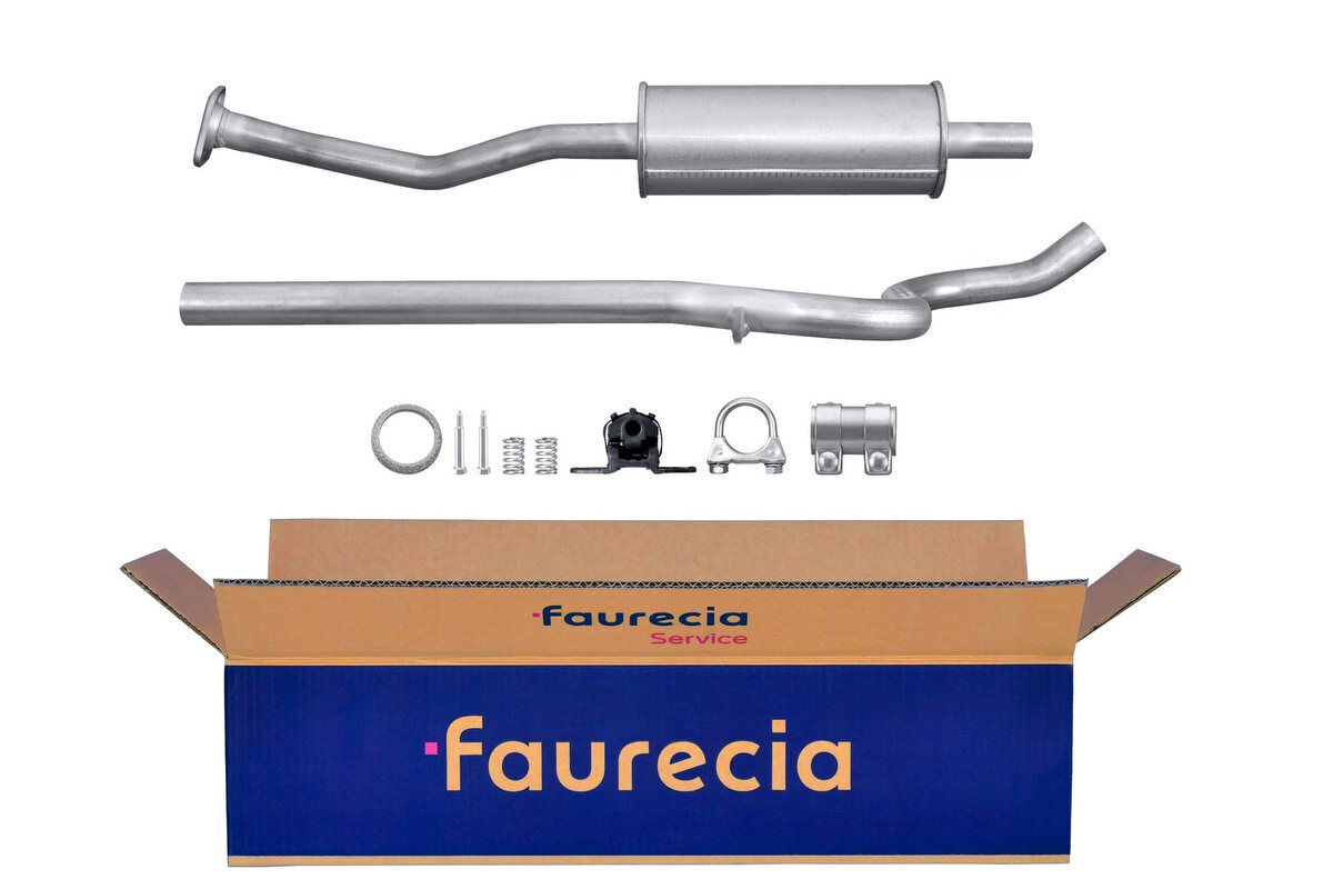 Vorschalldämpfer Easy2Fit mit Anbauteilen Hella 2teilig für CITROEN C2 PEUGEOT