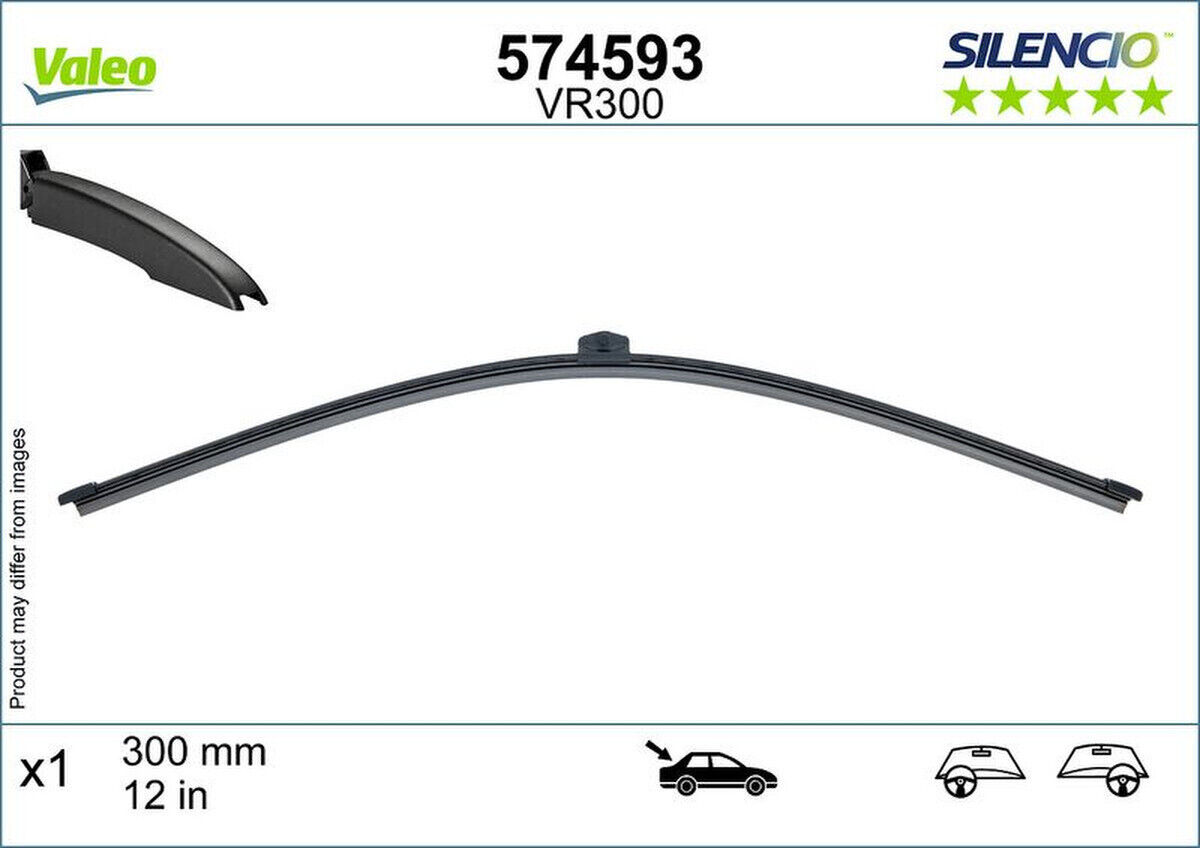 Wischblatt hinten 285mm VALEO für MERCEDES C-KLASSE