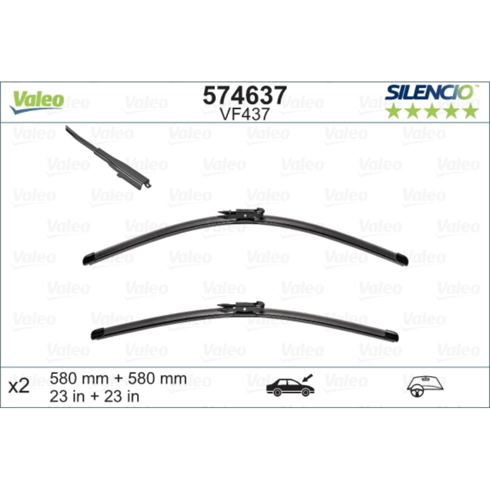 Wischblatt VALEO 574637 für Cadillac Saab BLS Wagon 9-3
