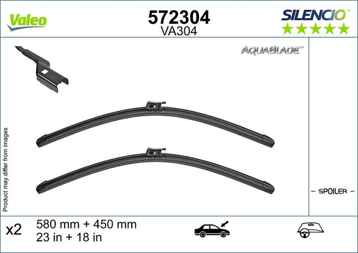 Wischblatt vorne Flachbalkenwischblatt VALEO für ALPINE A110 II