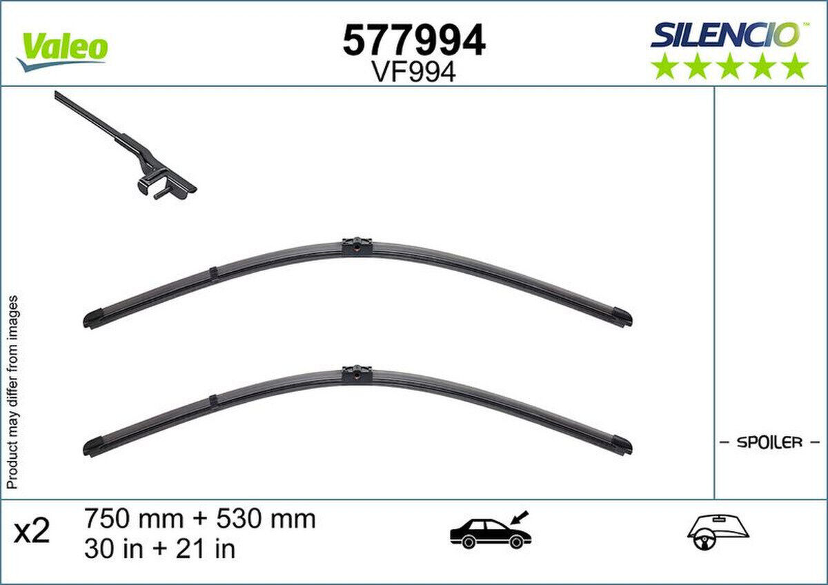 Wischblatt vorne Flachbalkenwischblatt VALEO für BMW i3 (I01)