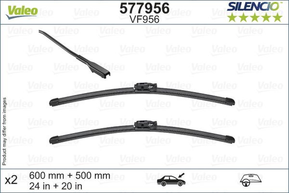 Wischblatt vorne Flachbalkenwischblatt VALEO für BMW X2 (F39)