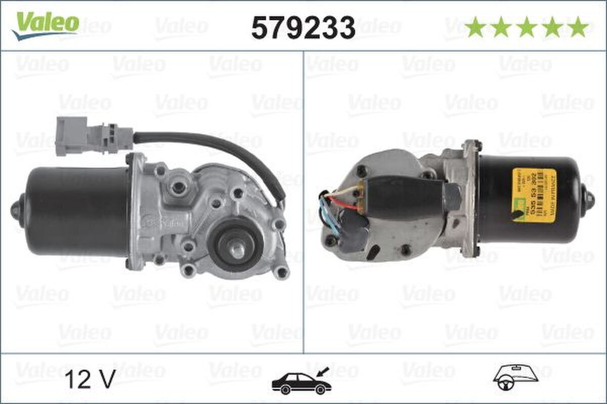 Wischermotor vorne VALEO für RENAULT LAGUNA I