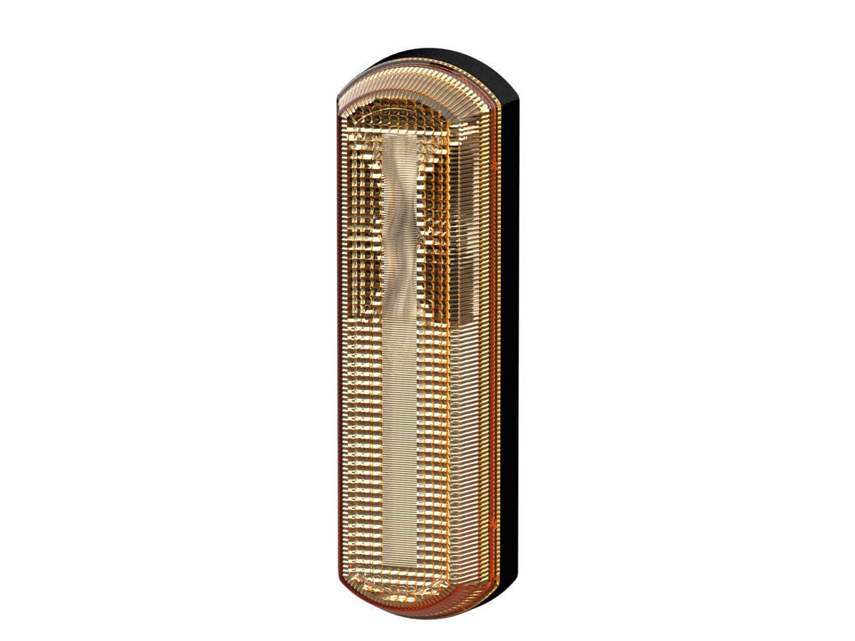 Zusatzblinkleuchte LED links senkrecht geklebt HELLA 2BM 013 337-031
